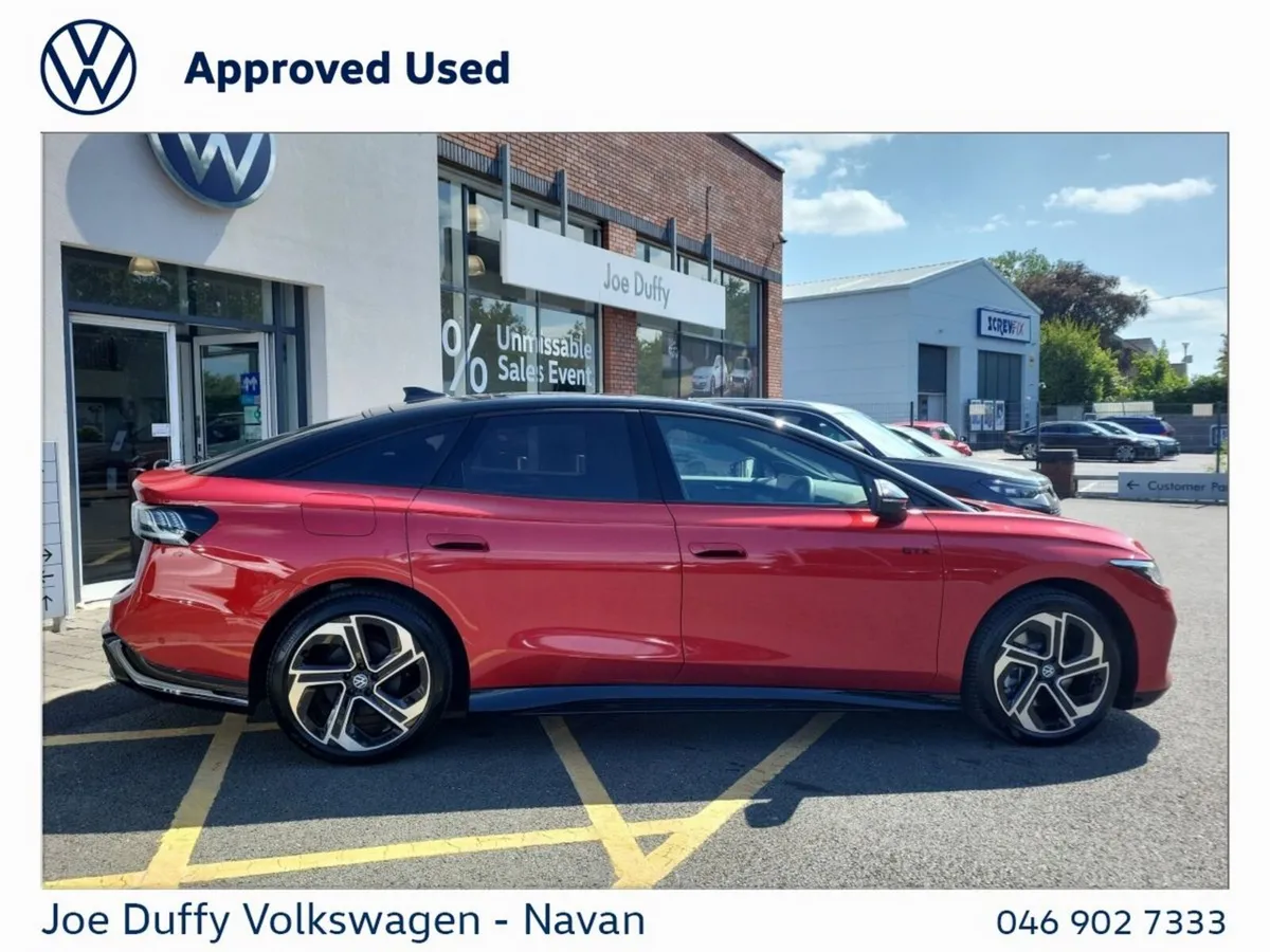 Volkswagen ID.7 Saloon, Electric, 2026, Red