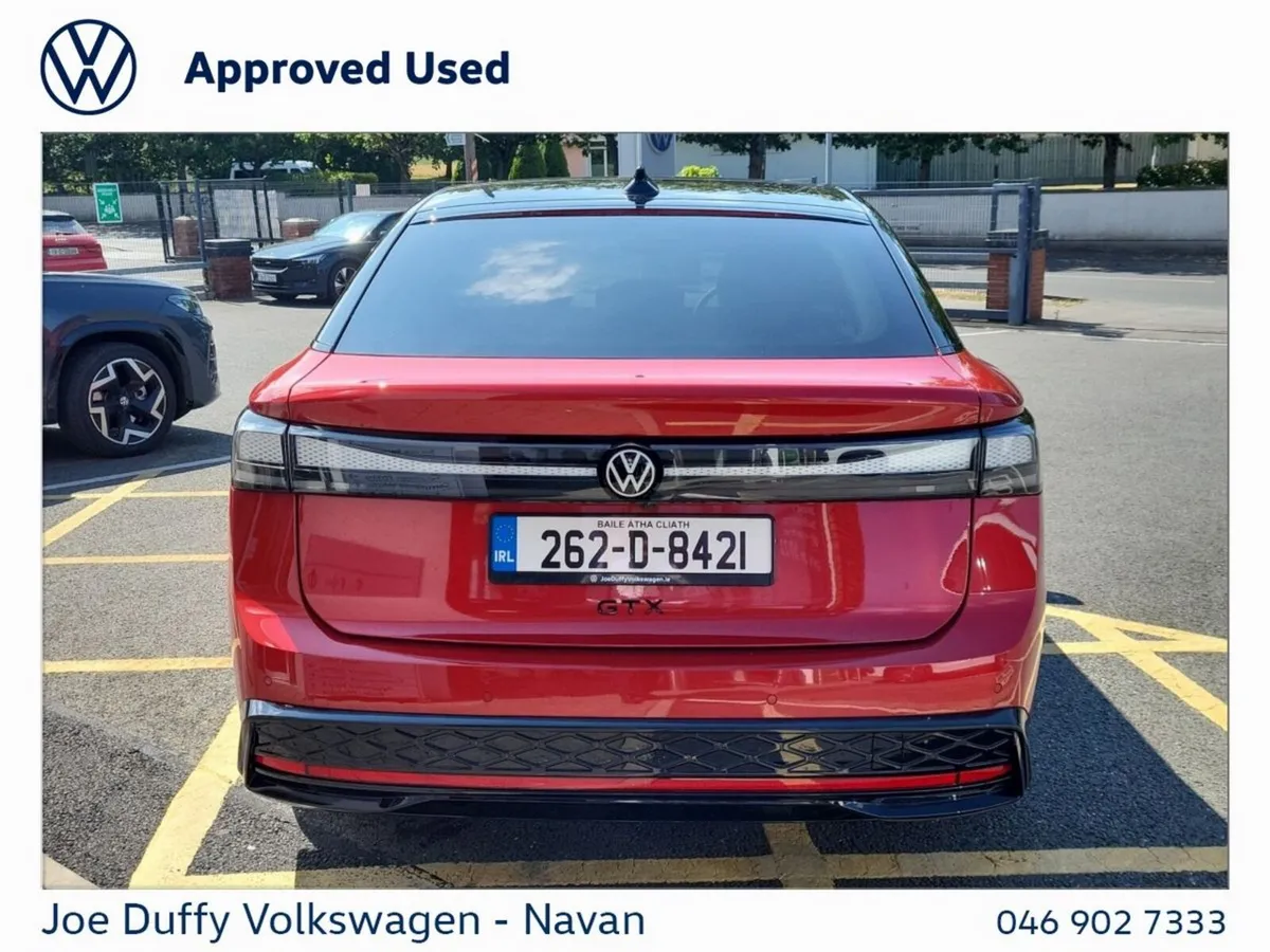 Volkswagen ID.7 Saloon, Electric, 2026, Red