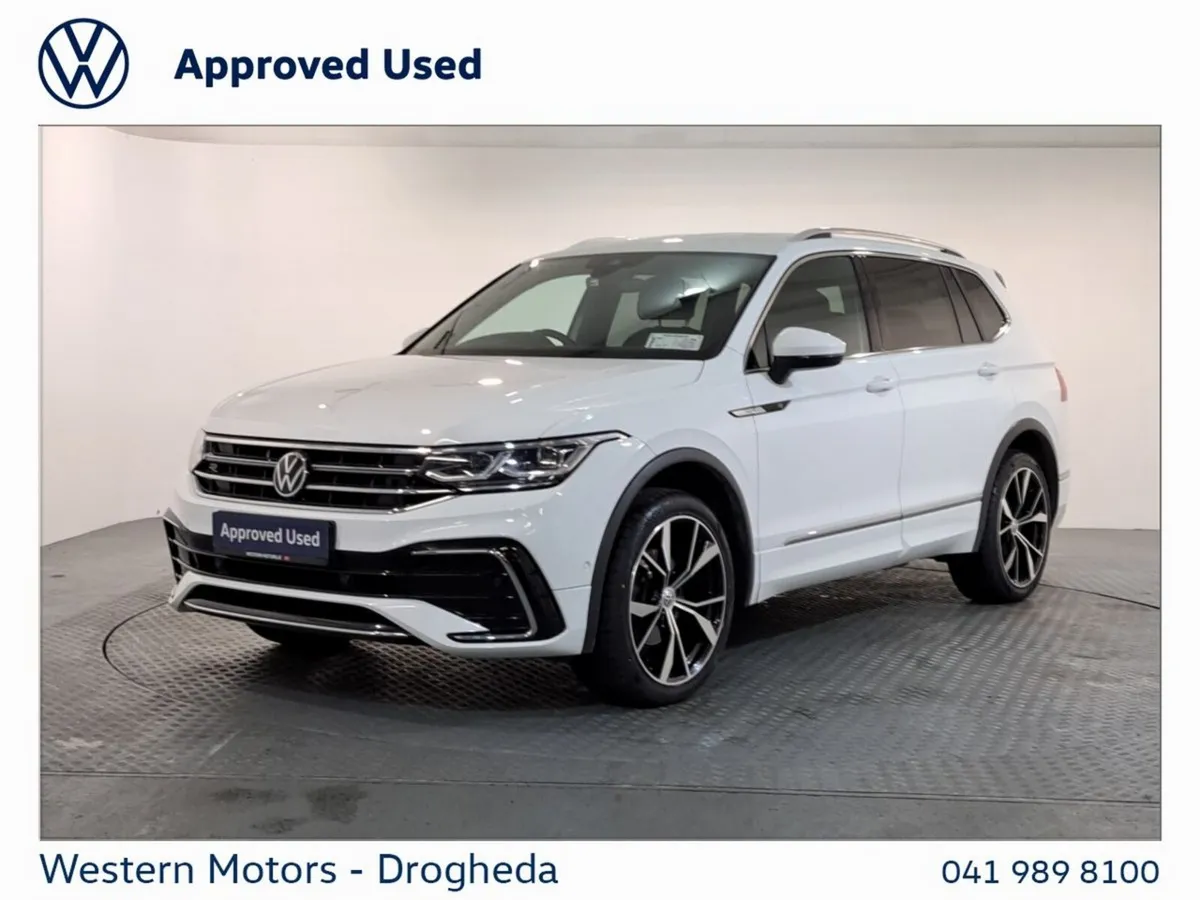 Volkswagen Tiguan Allspace SUV, Diesel, 2023, White