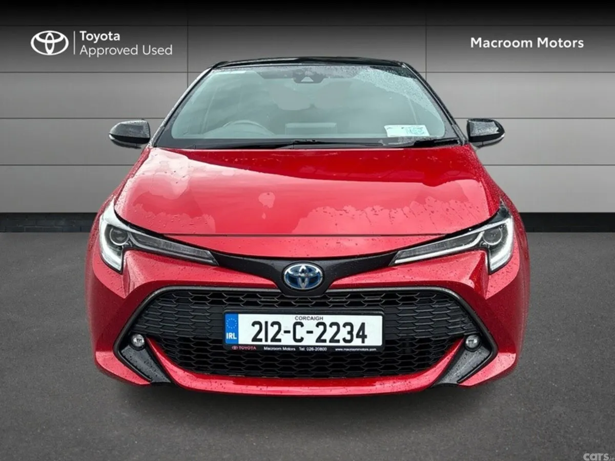 Toyota Corolla Hatchback, Petrol Hybrid, 2021, Red