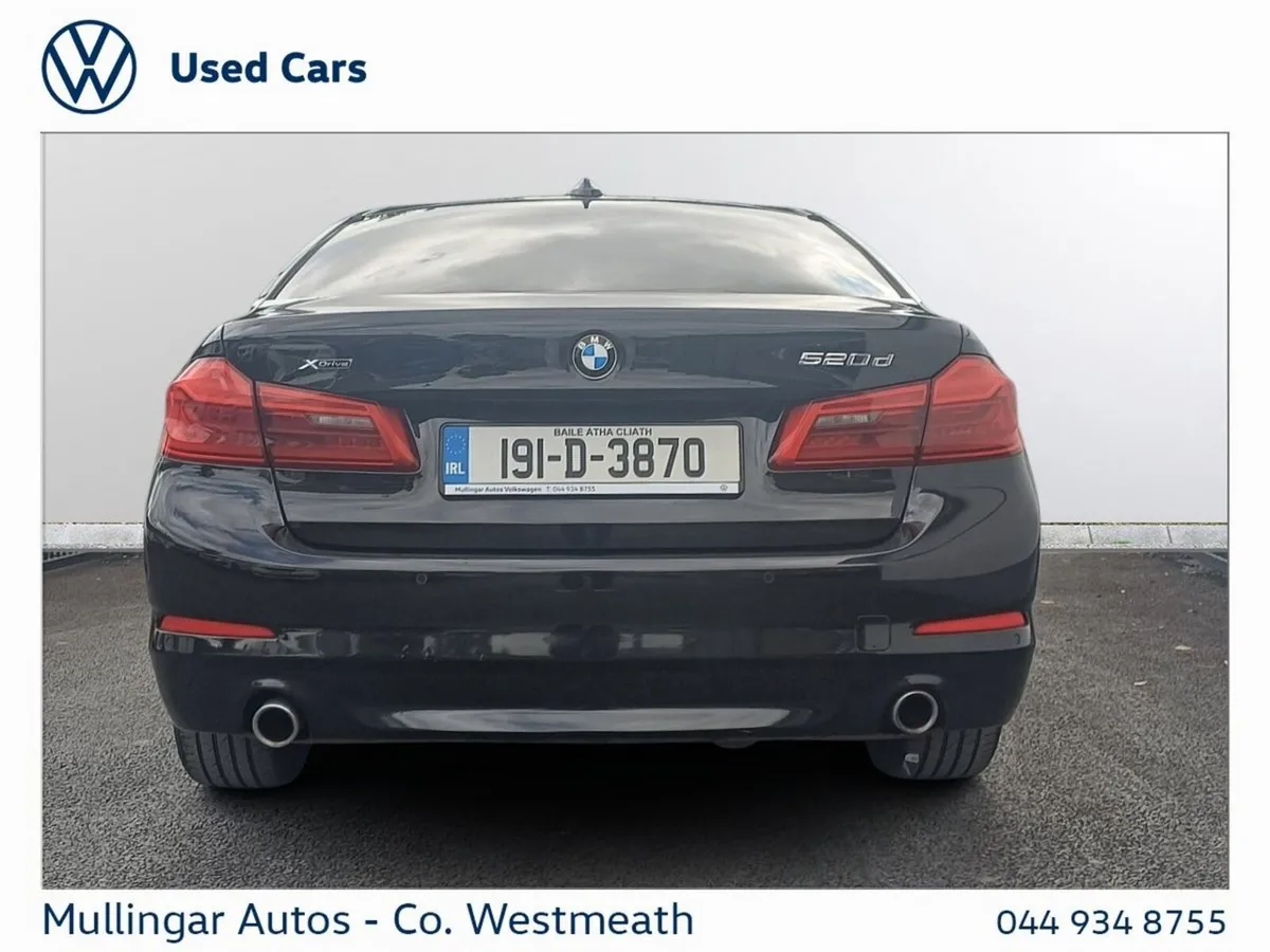 BMW 5-Series Saloon, Diesel, 2019, Black