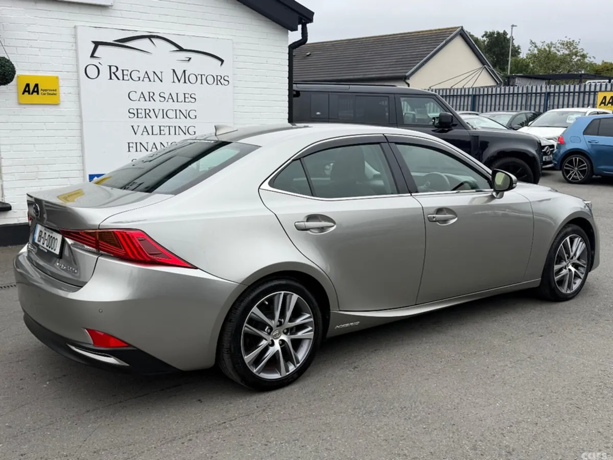 Lexus IS Saloon, Petrol Hybrid, 2018, Silver