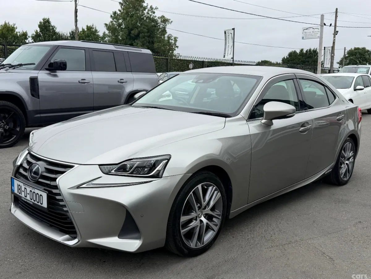 Lexus IS Saloon, Petrol Hybrid, 2018, Silver