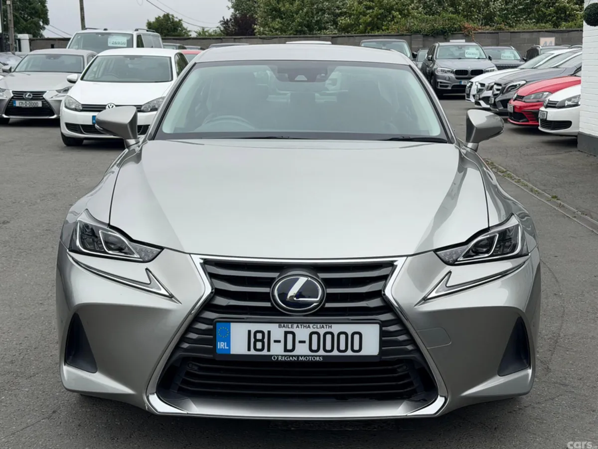 Lexus IS Saloon, Petrol Hybrid, 2018, Silver