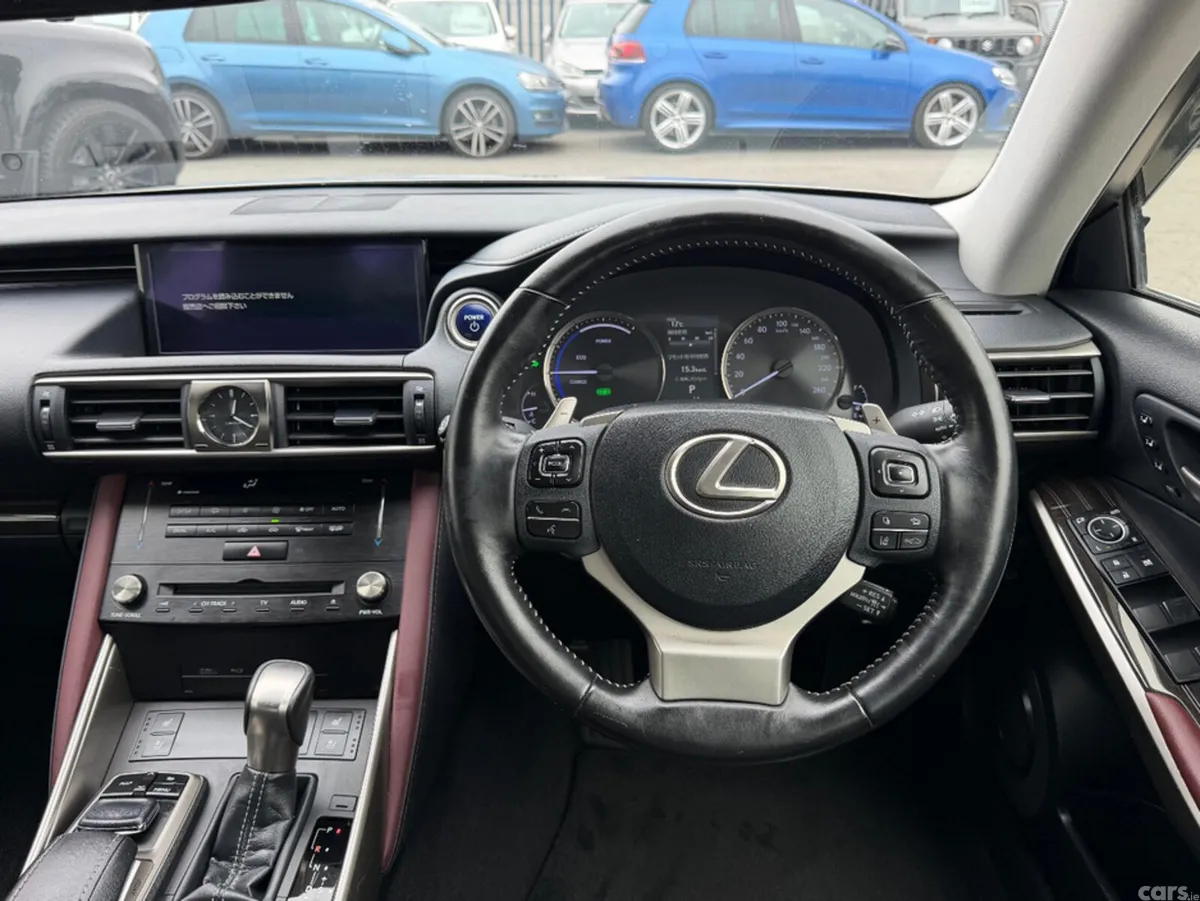 Lexus IS Saloon, Petrol Hybrid, 2018, Silver