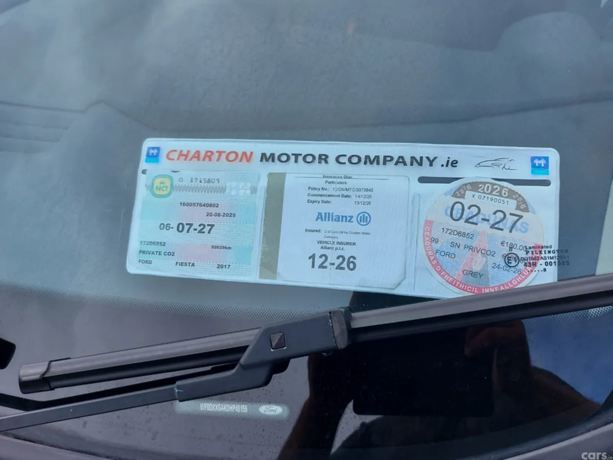 Ford Fiesta Hatchback, Petrol, 2017, Grey