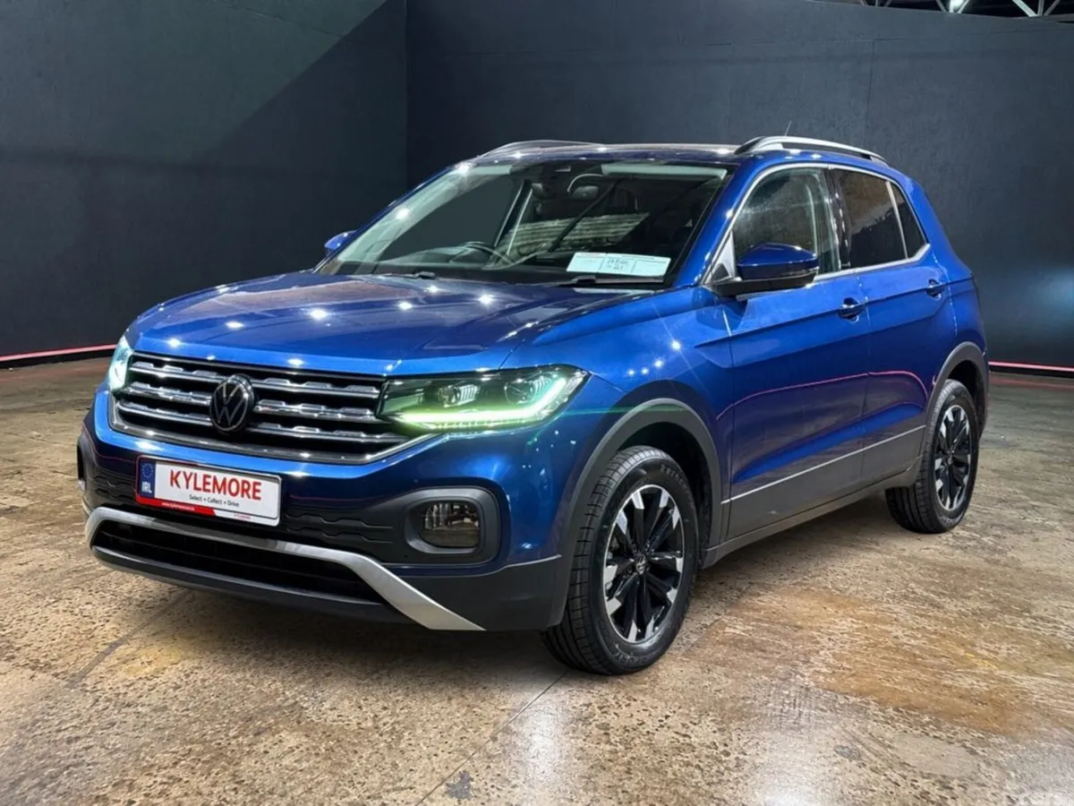 Volkswagen T-Cross SUV, Petrol, 2021, Blue