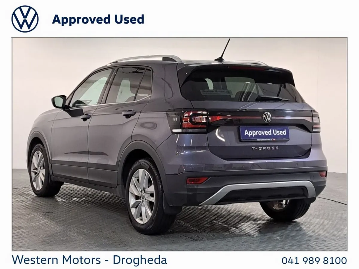 Volkswagen T-Cross SUV, Petrol, 2023, Grey