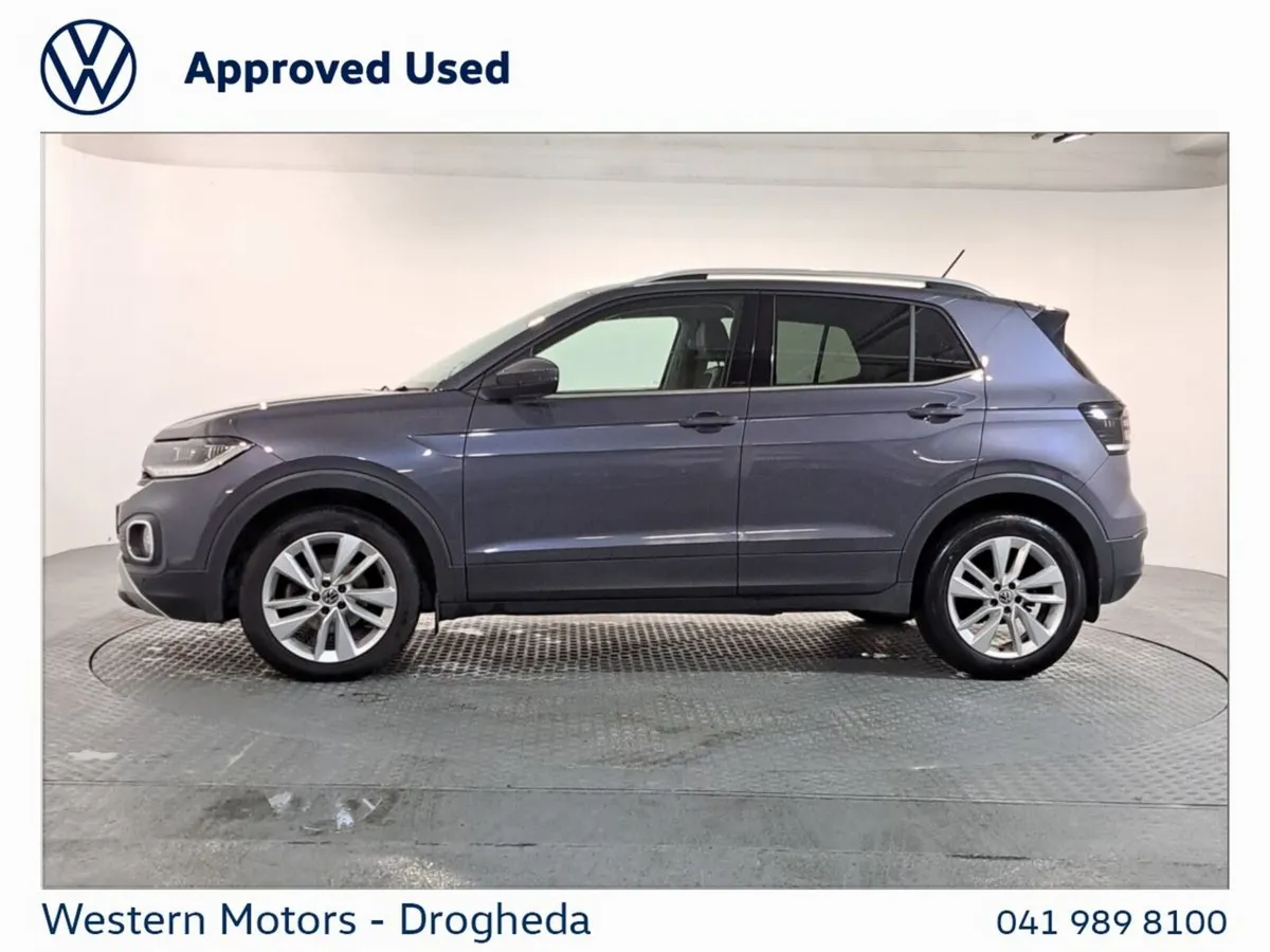 Volkswagen T-Cross SUV, Petrol, 2023, Grey