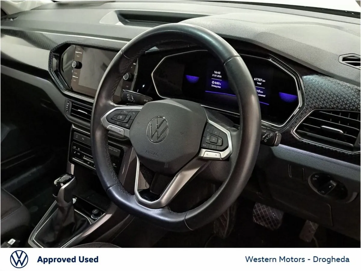 Volkswagen T-Cross SUV, Petrol, 2023, Grey