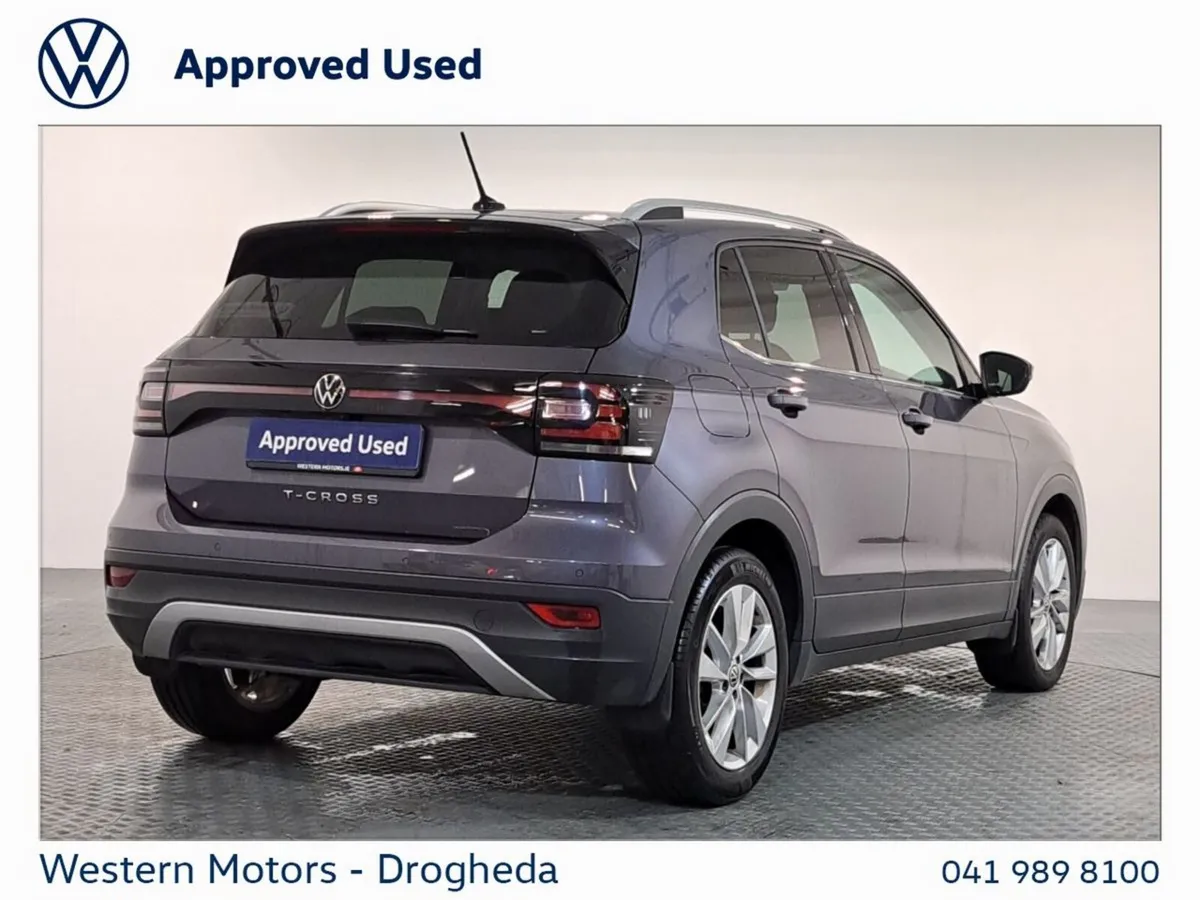 Volkswagen T-Cross SUV, Petrol, 2023, Grey