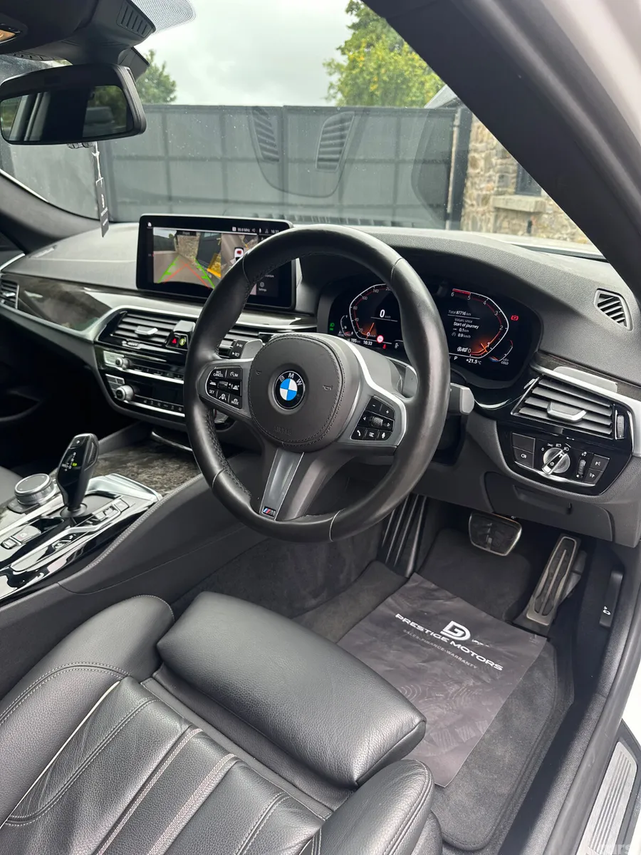 BMW 5-Series Saloon, Diesel, 2021, White