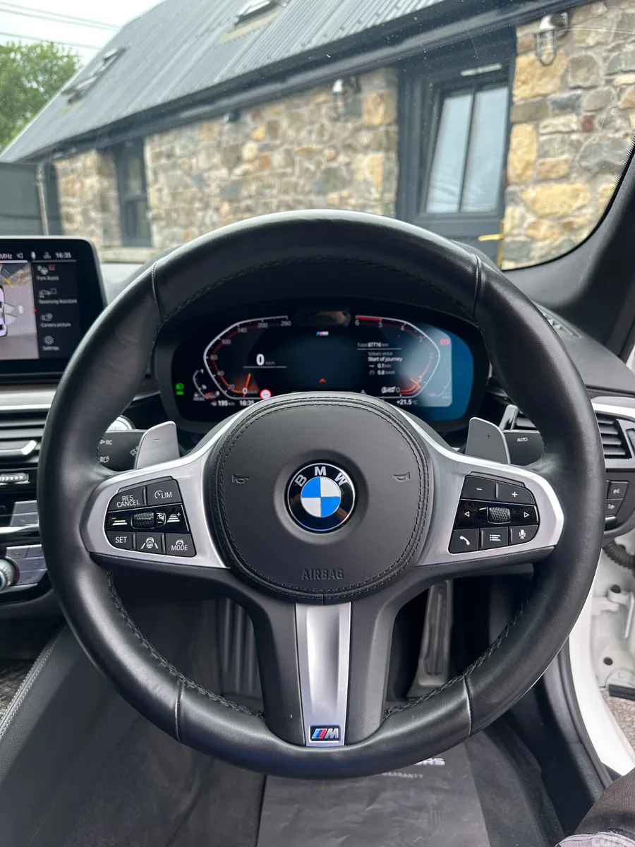 BMW 5-Series Saloon, Diesel, 2021, White