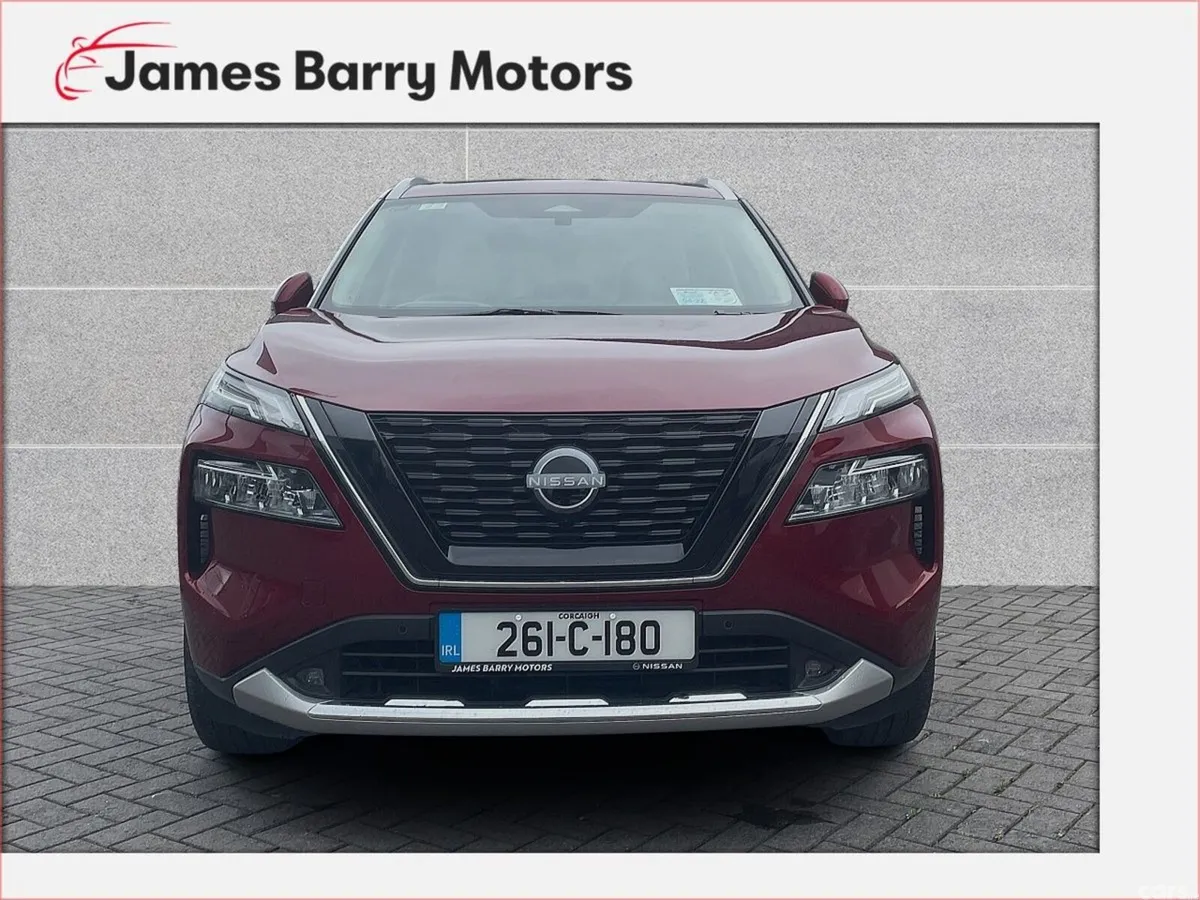 Nissan X-Trail SUV, Petrol Hybrid, 2026, Red
