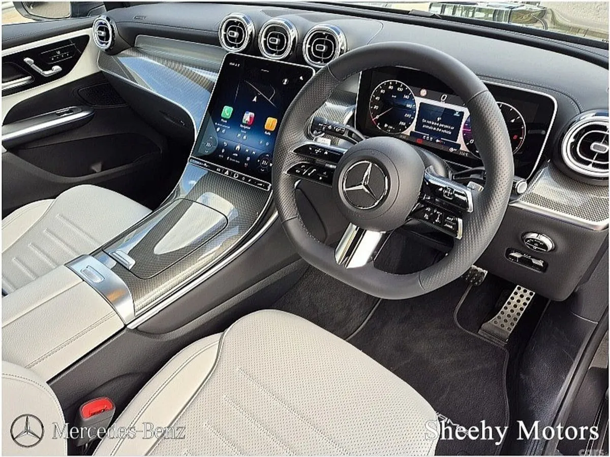 Mercedes-Benz GLC SUV, Diesel Plug-in Hybrid, 2027, Silver