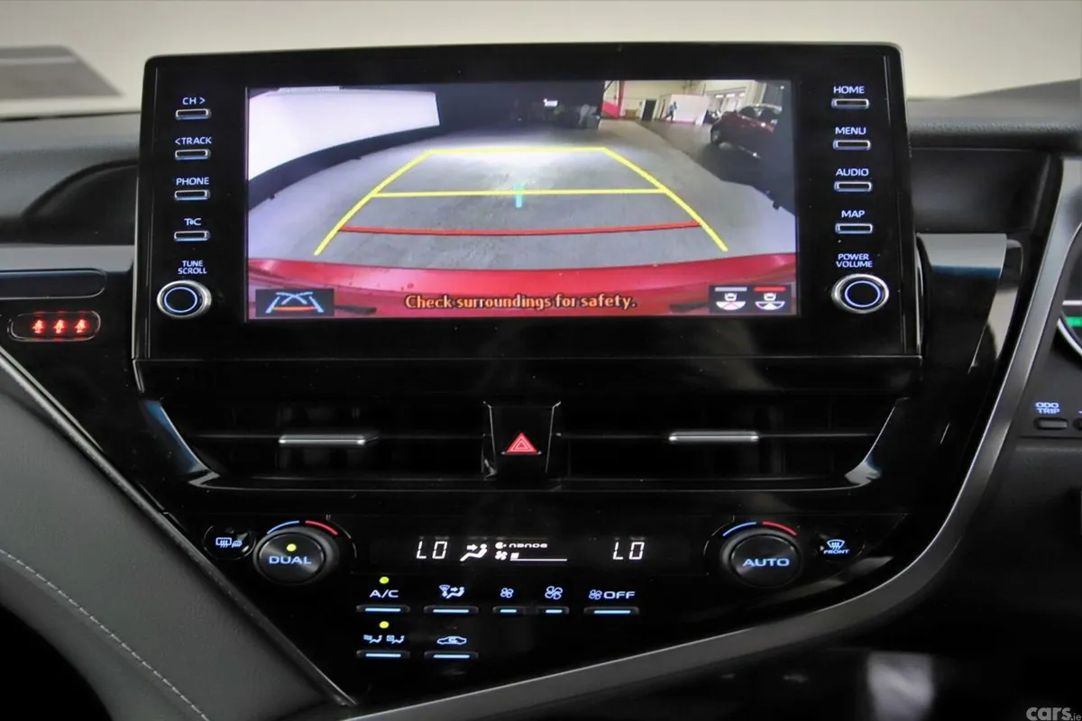Toyota Camry Saloon, Petrol Hybrid, 2021, Red