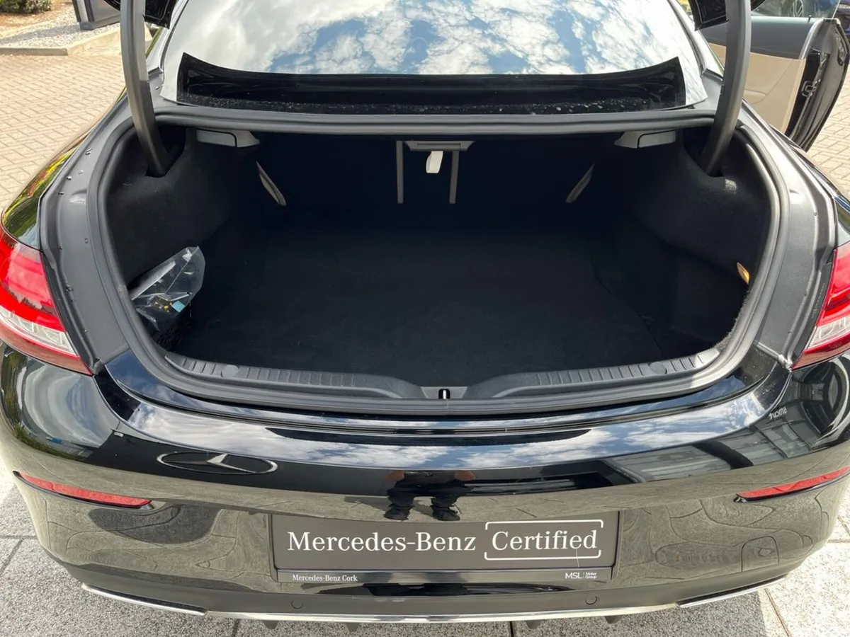 Mercedes-Benz C-Class Coupe, Petrol Hybrid, 2022, Black