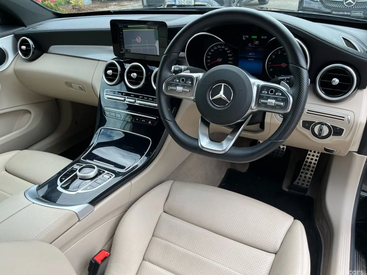 Mercedes-Benz C-Class Coupe, Petrol Hybrid, 2022, Black