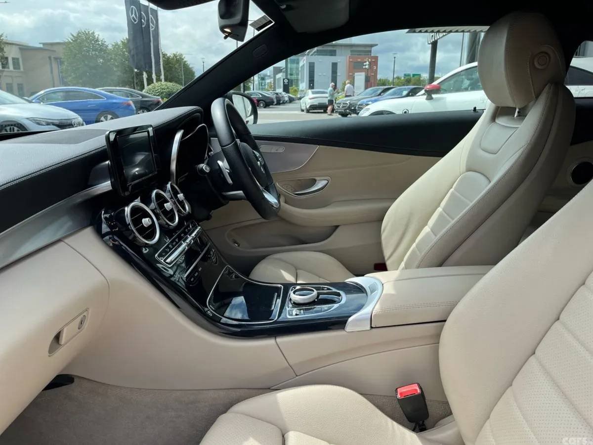 Mercedes-Benz C-Class Coupe, Petrol Hybrid, 2022, Black