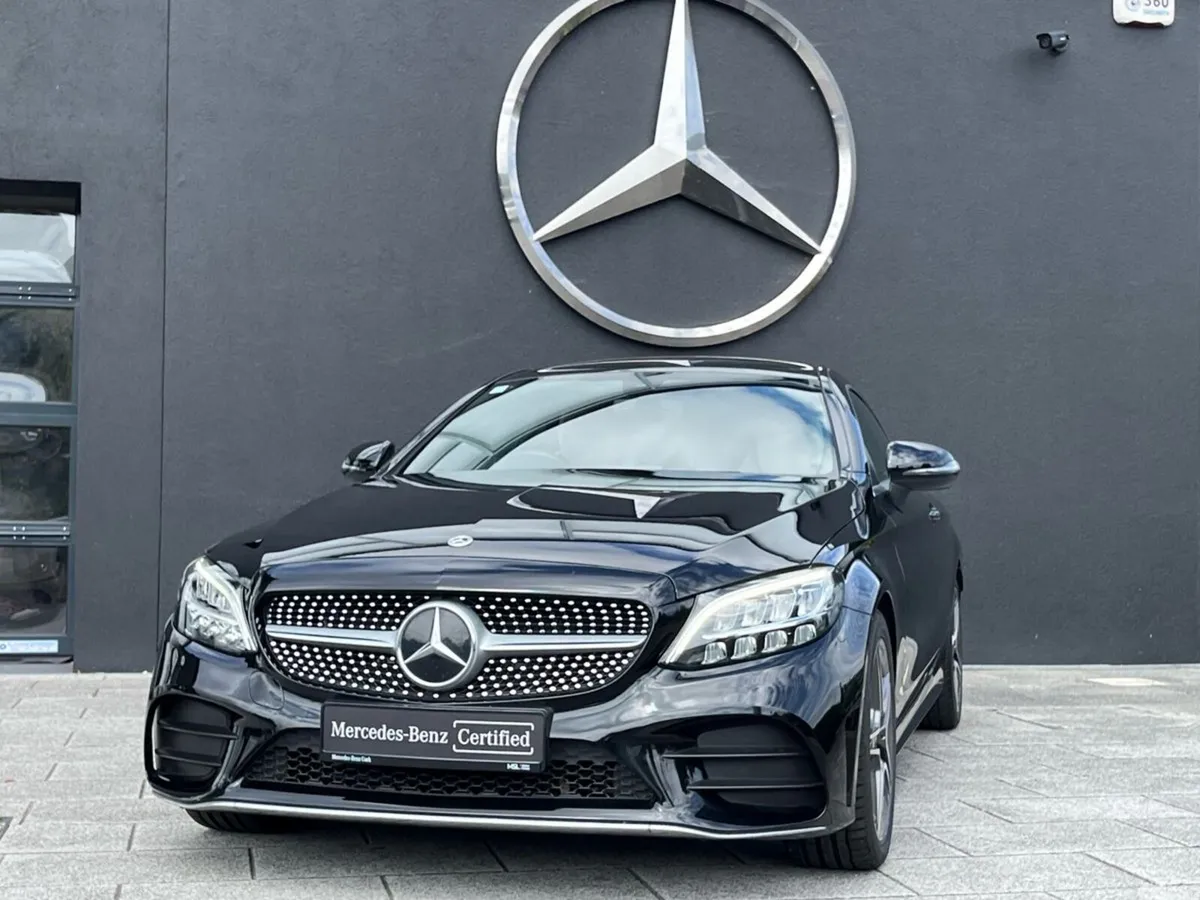 Mercedes-Benz C-Class Coupe, Petrol Hybrid, 2022, Black