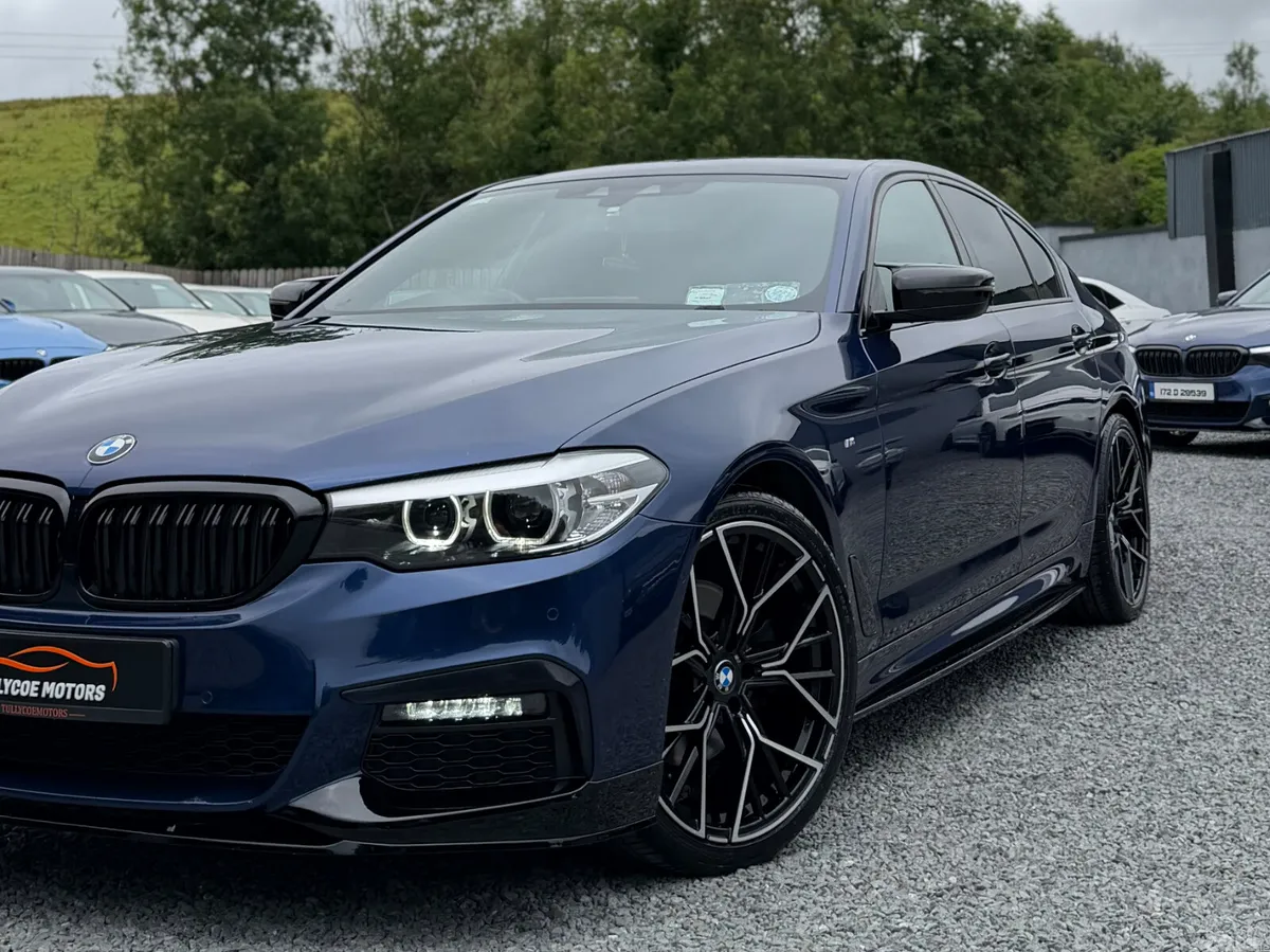 BMW 5-Series Saloon, Diesel, 2019, Blue