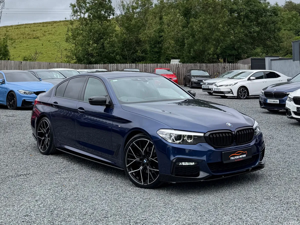 BMW 5-Series Saloon, Diesel, 2019, Blue