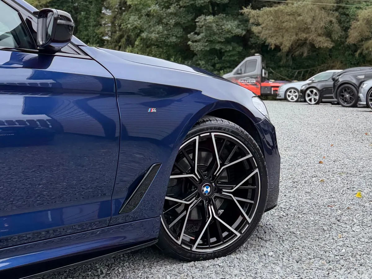 BMW 5-Series Saloon, Diesel, 2019, Blue