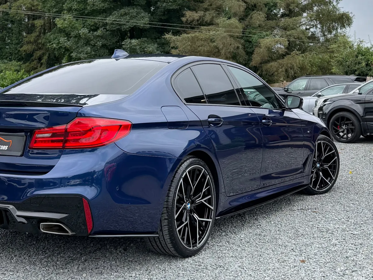 BMW 5-Series Saloon, Diesel, 2019, Blue