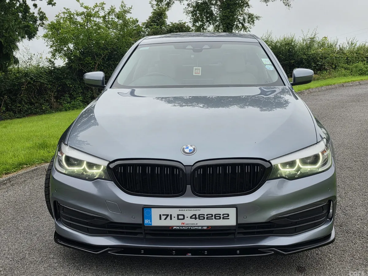 BMW 5-Series Saloon, Diesel, 2017, Blue