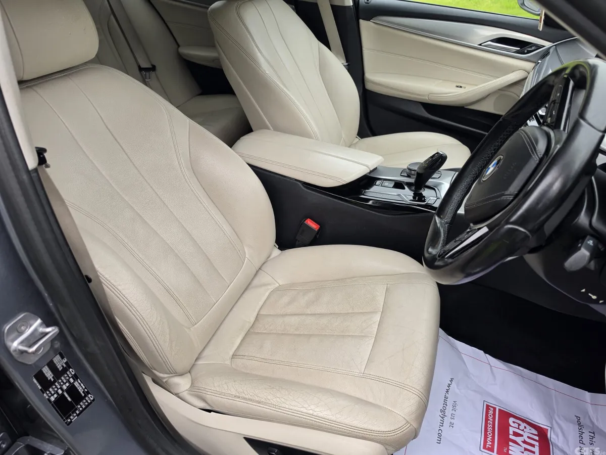 BMW 5-Series Saloon, Diesel, 2017, Blue