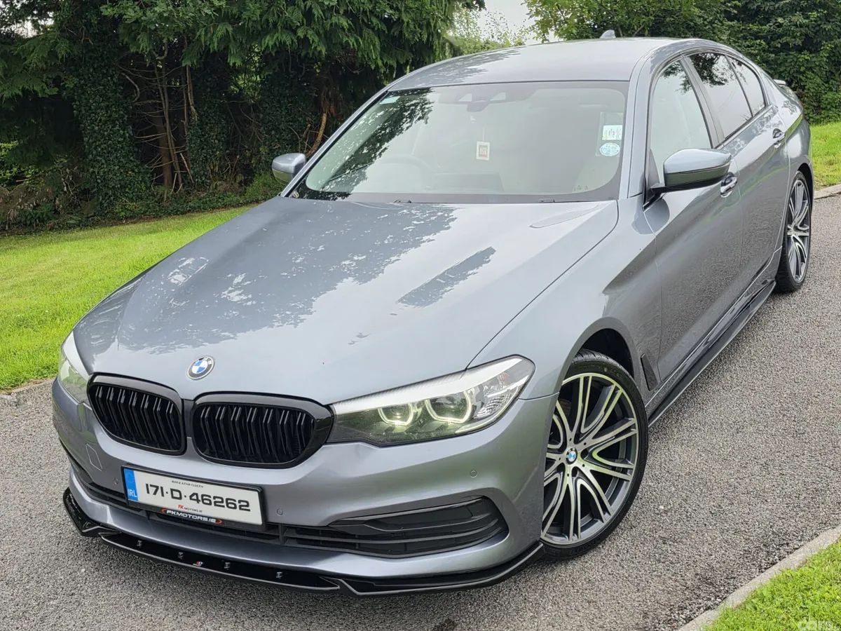 BMW 5-Series Saloon, Diesel, 2017, Blue