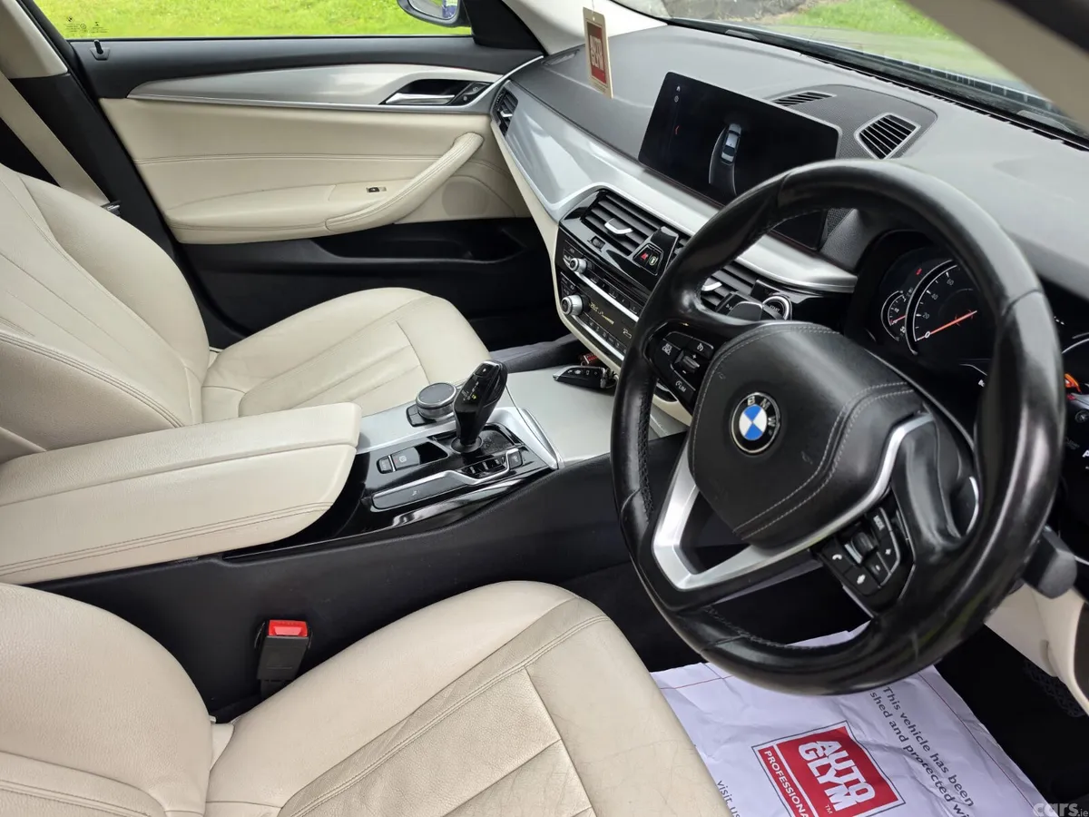 BMW 5-Series Saloon, Diesel, 2017, Blue