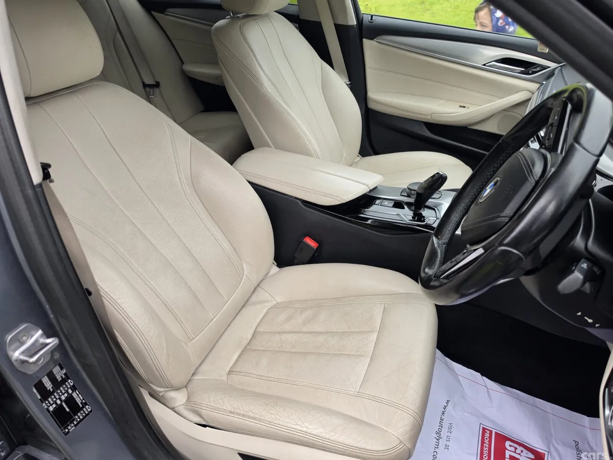 BMW 5-Series Saloon, Diesel, 2017, Blue