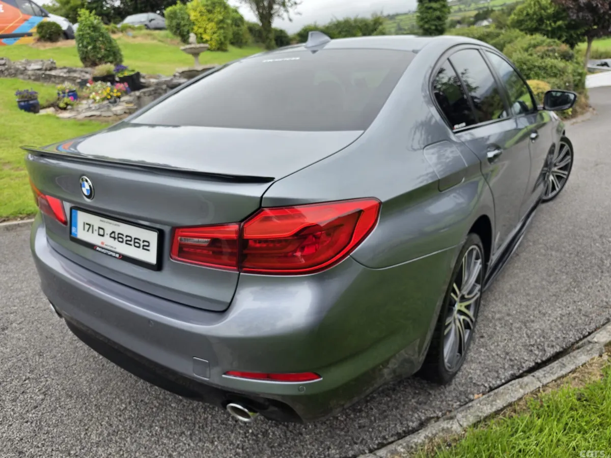 BMW 5-Series Saloon, Diesel, 2017, Blue