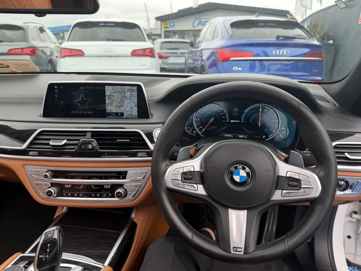 BMW 7-Series Saloon, Petrol Plug-in Hybrid, 2018, White