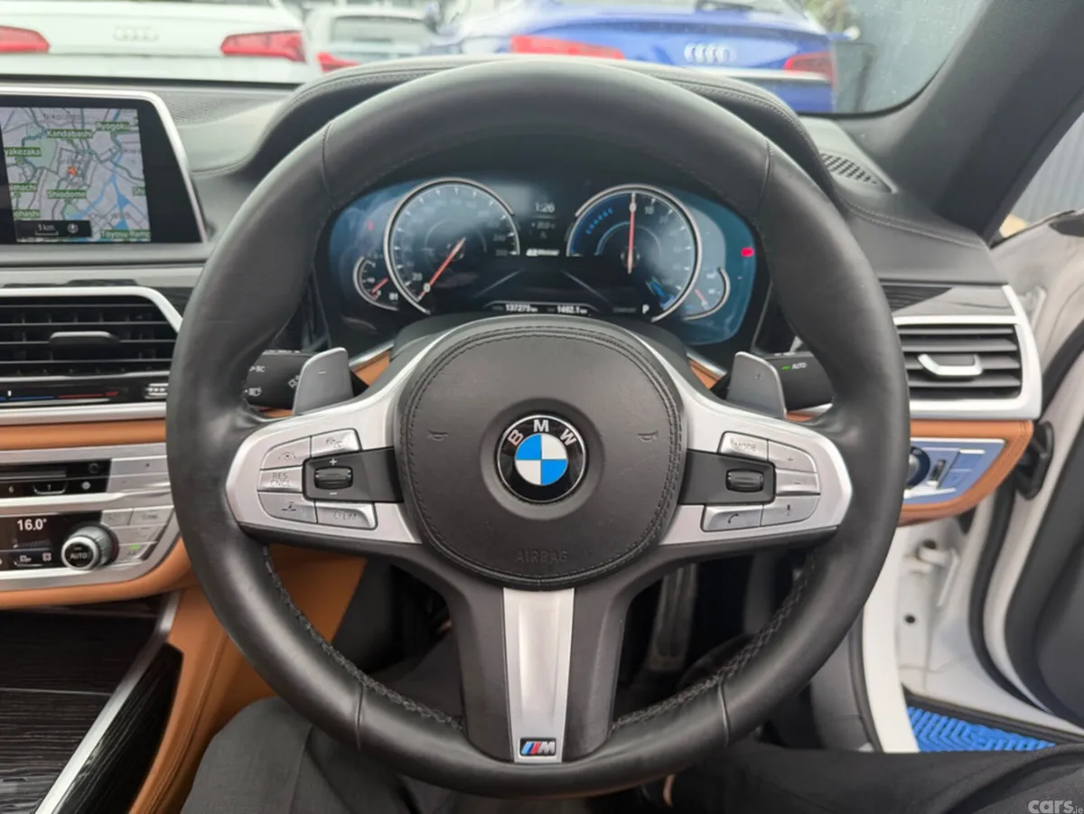 BMW 7-Series Saloon, Petrol Plug-in Hybrid, 2018, White