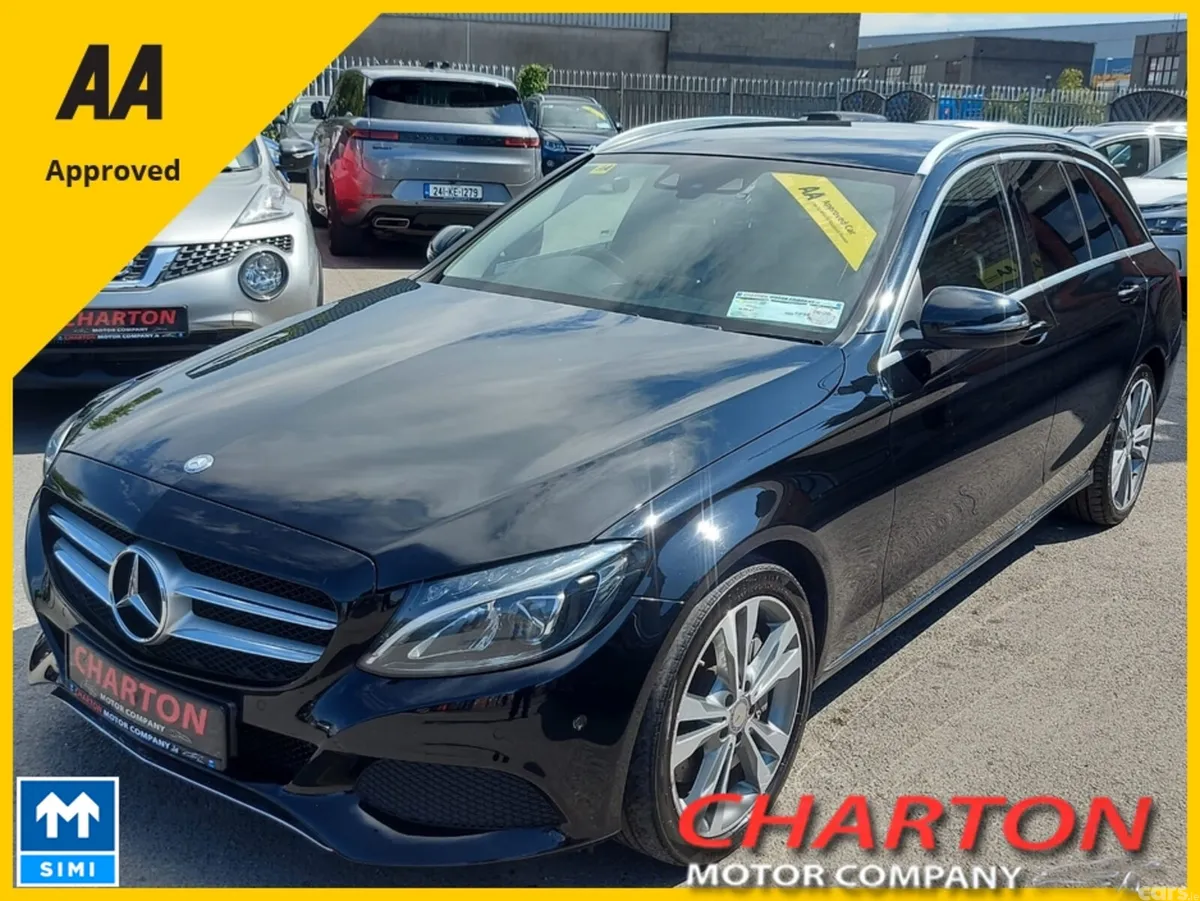 Mercedes-Benz C-Class Estate, Petrol Plug-in Hybrid, 2016, Black