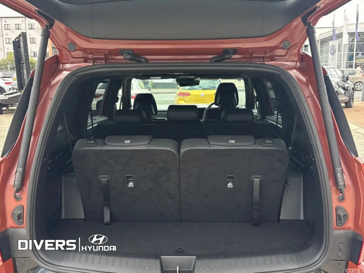 Hyundai Santa Fe Estate, Petrol Plug-in Hybrid, 2025, Orange