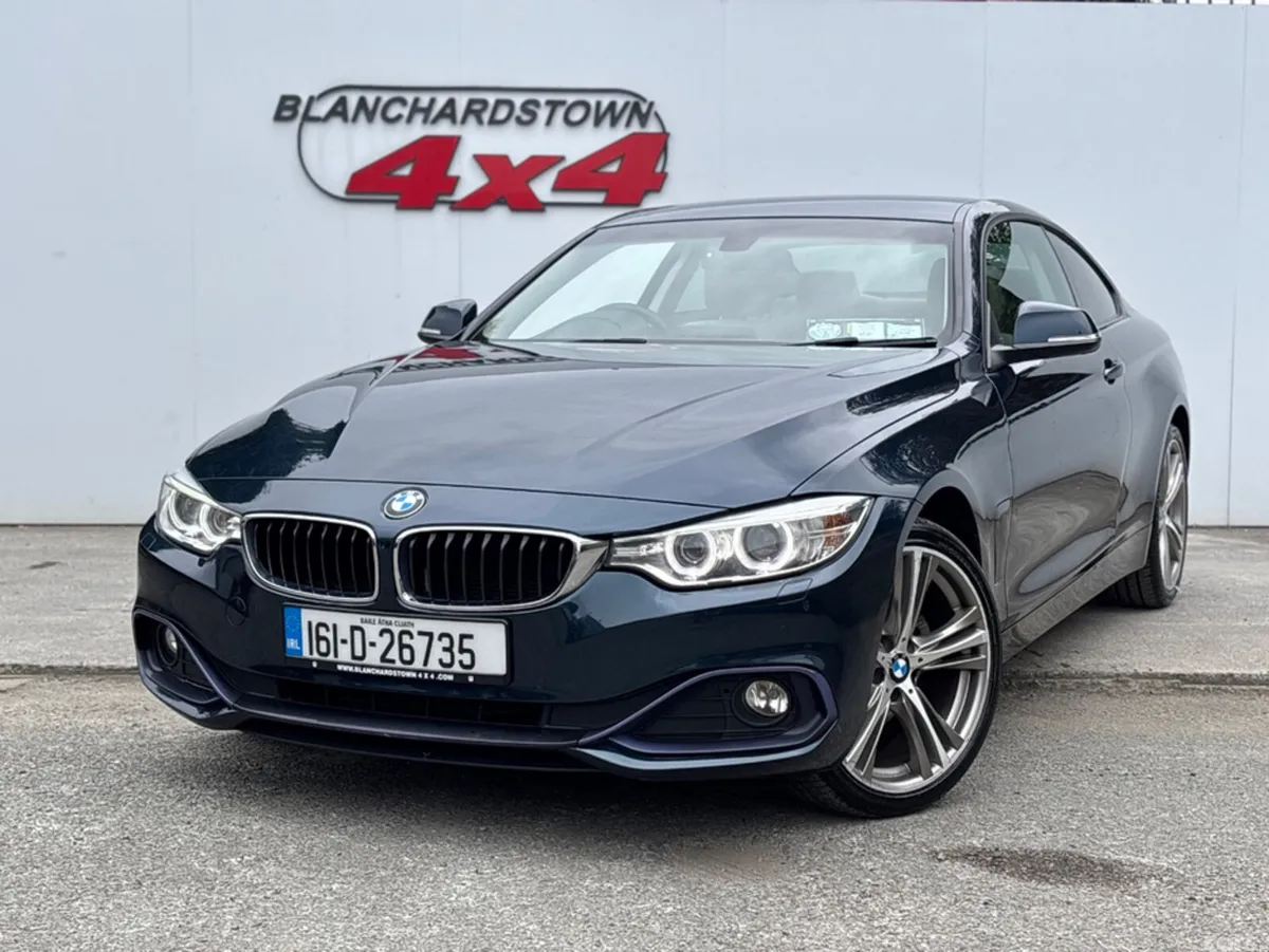 BMW 4-Series Coupe, Diesel, 2016, Blue