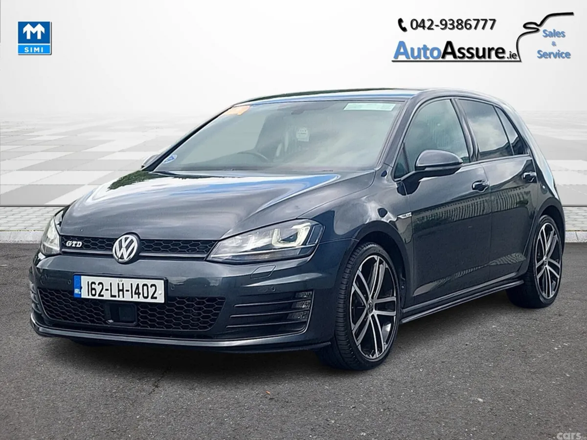Volkswagen Golf Hatchback, Diesel, 2016, Grey