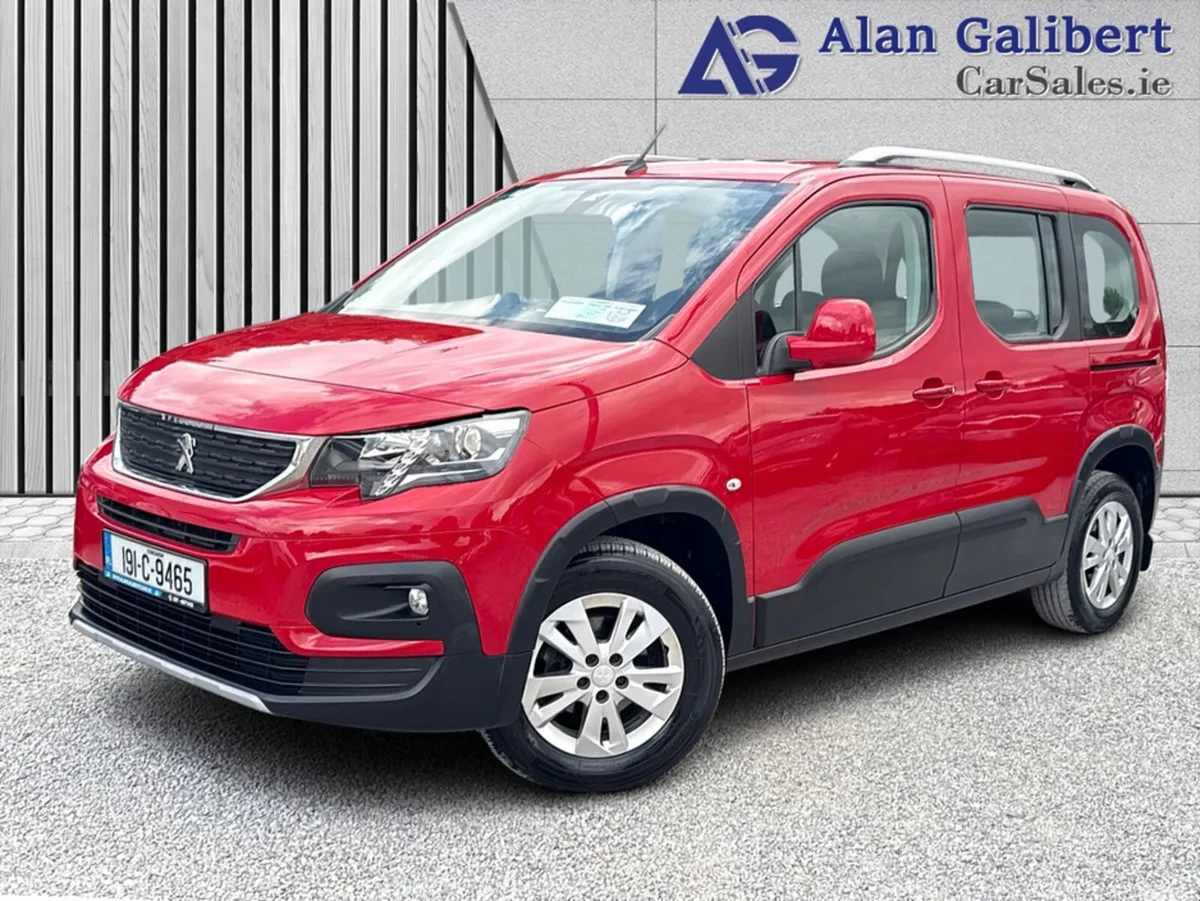 Peugeot Rifter Estate, Diesel, 2019, Red