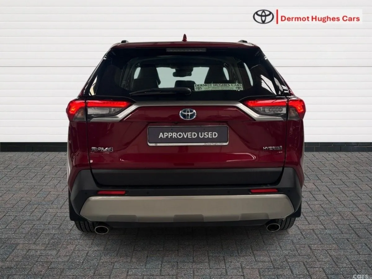 Toyota RAV4 SUV, Petrol Hybrid, 2023, Red