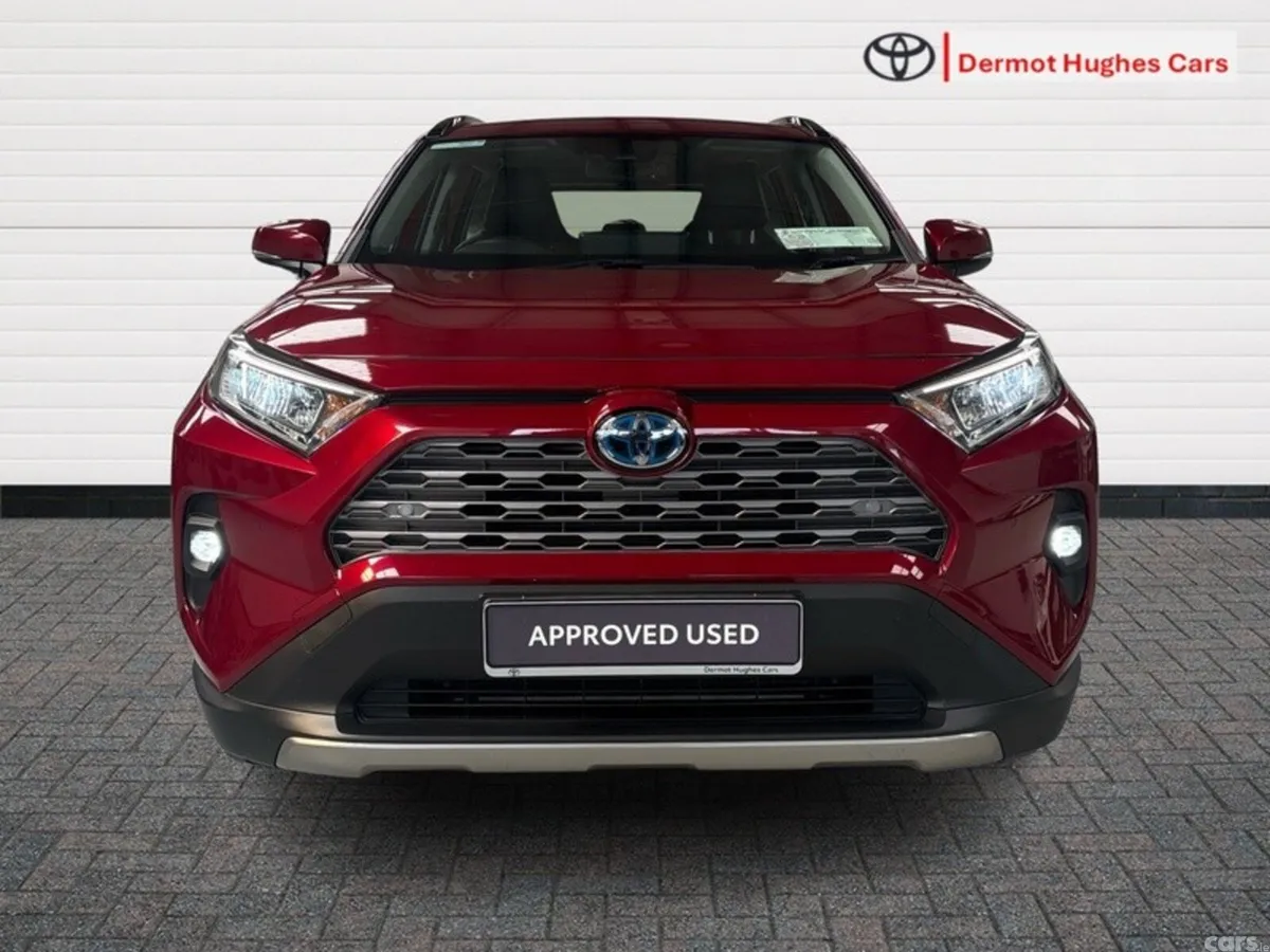 Toyota RAV4 SUV, Petrol Hybrid, 2023, Red