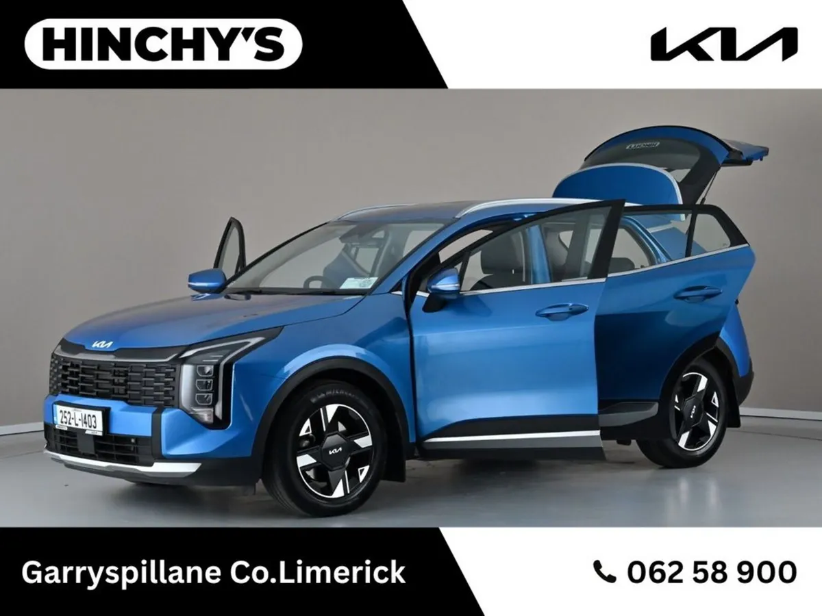 Kia Sportage SUV, Diesel Hybrid, 2025, Blue