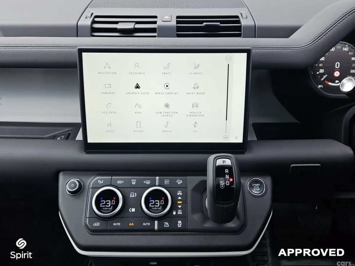 Land Rover Defender SUV, Petrol Hybrid, 2025, Black