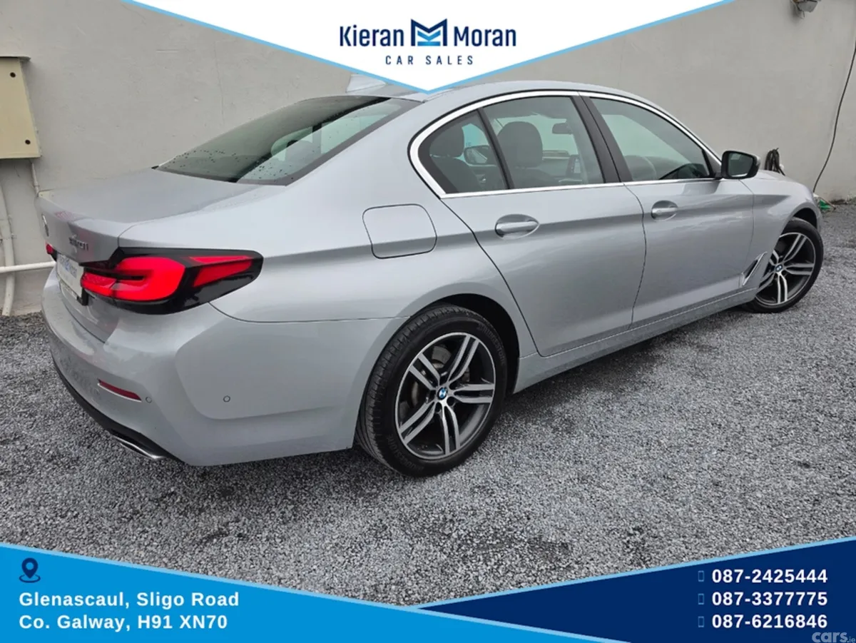 BMW 5-Series Saloon, Petrol, 2021, Grey