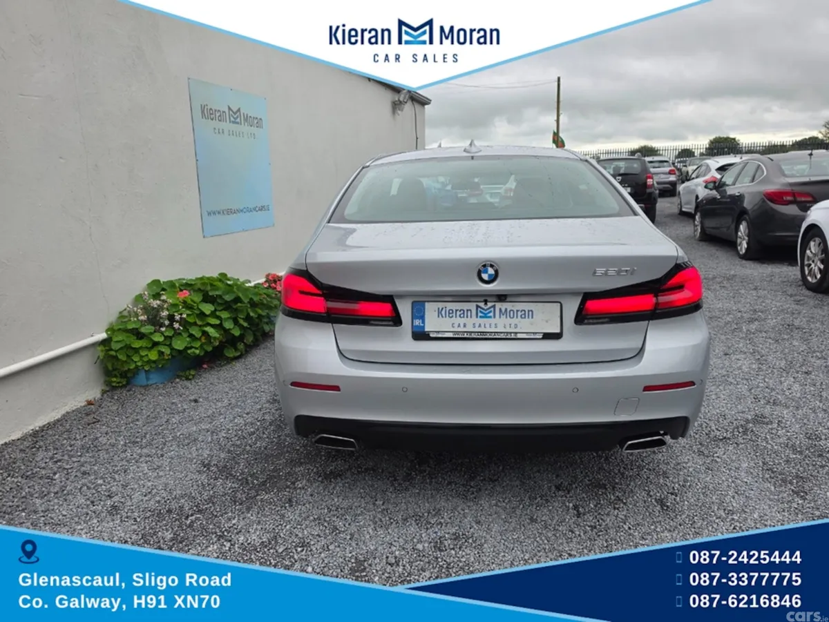 BMW 5-Series Saloon, Petrol, 2021, Grey