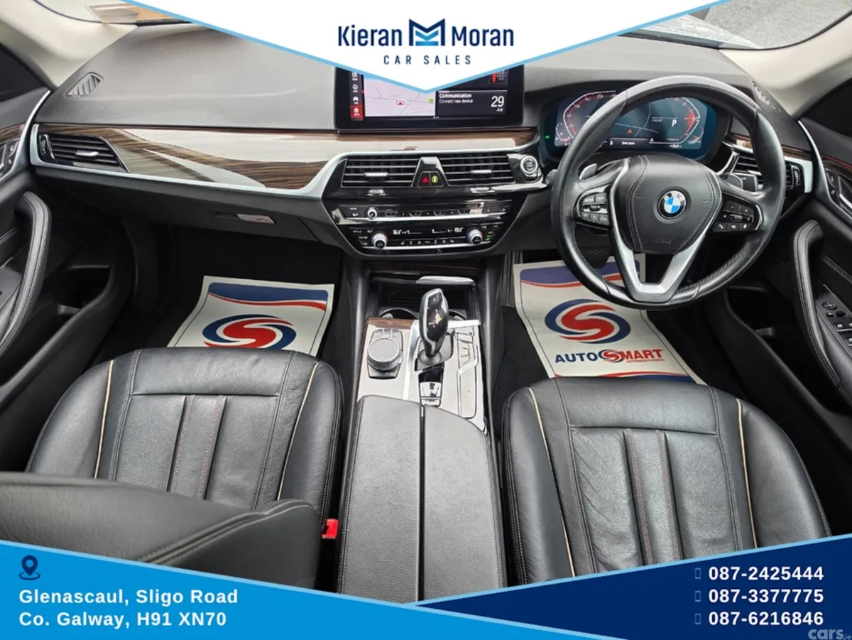BMW 5-Series Saloon, Petrol, 2021, Grey