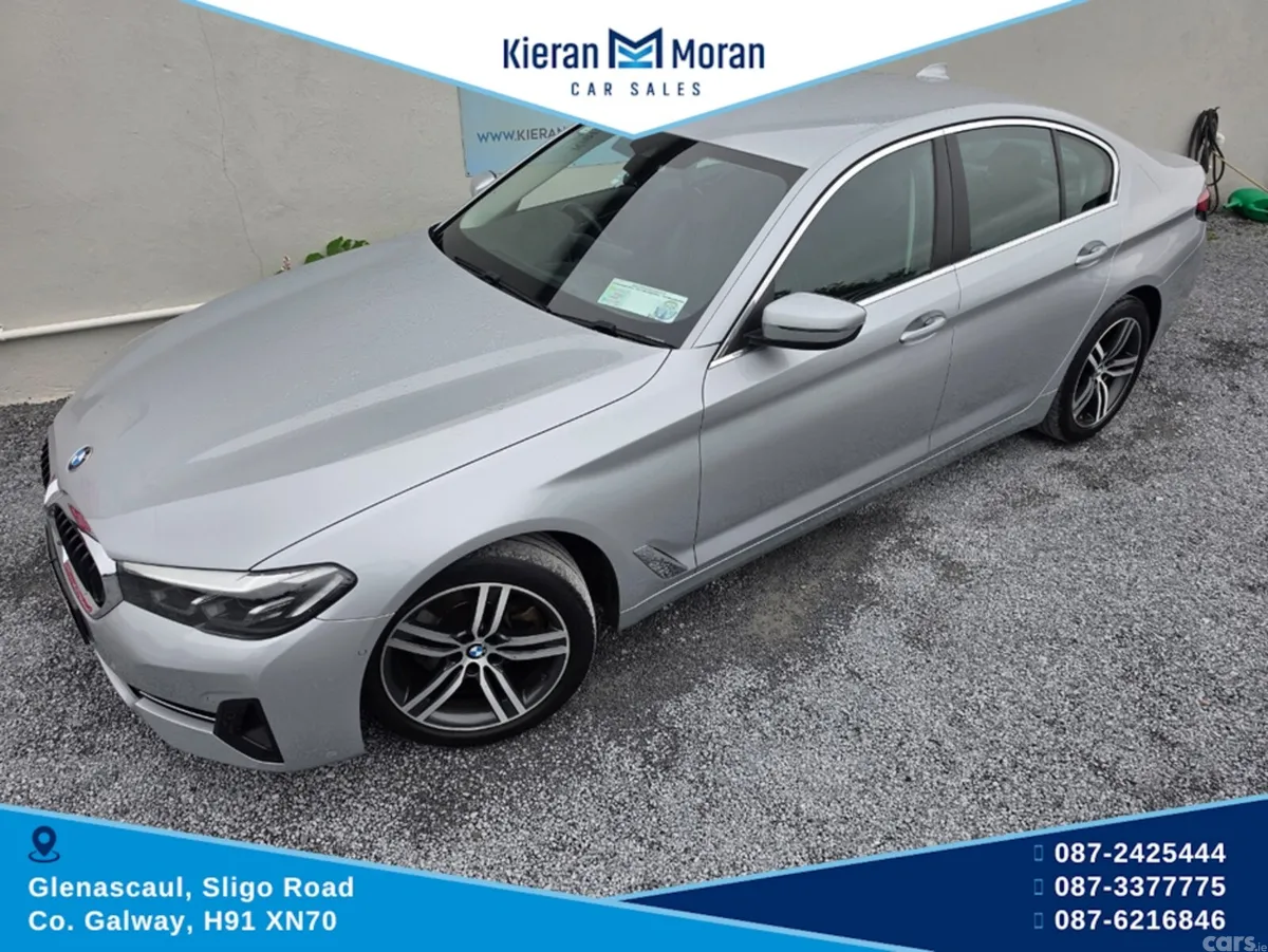 BMW 5-Series Saloon, Petrol, 2021, Grey
