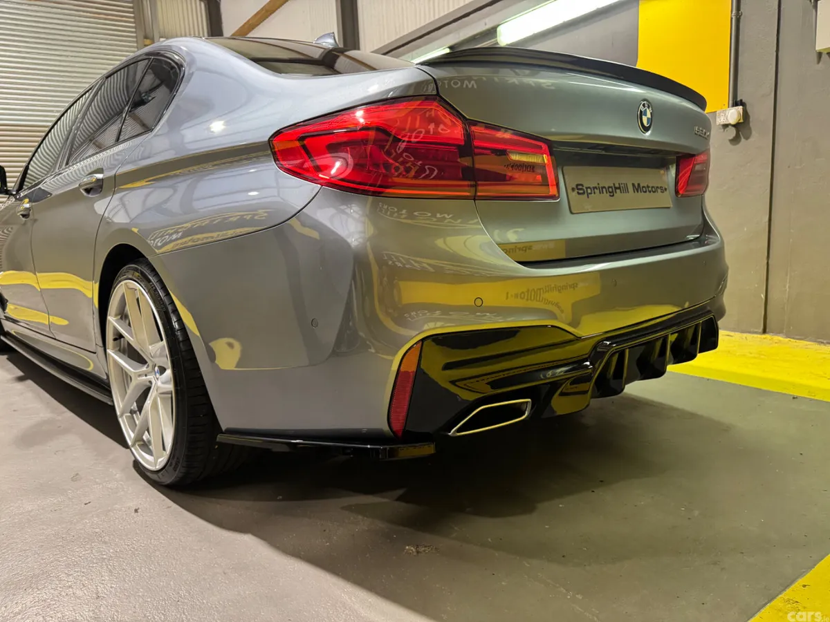 BMW 5-Series Saloon, Diesel, 2017, Blue